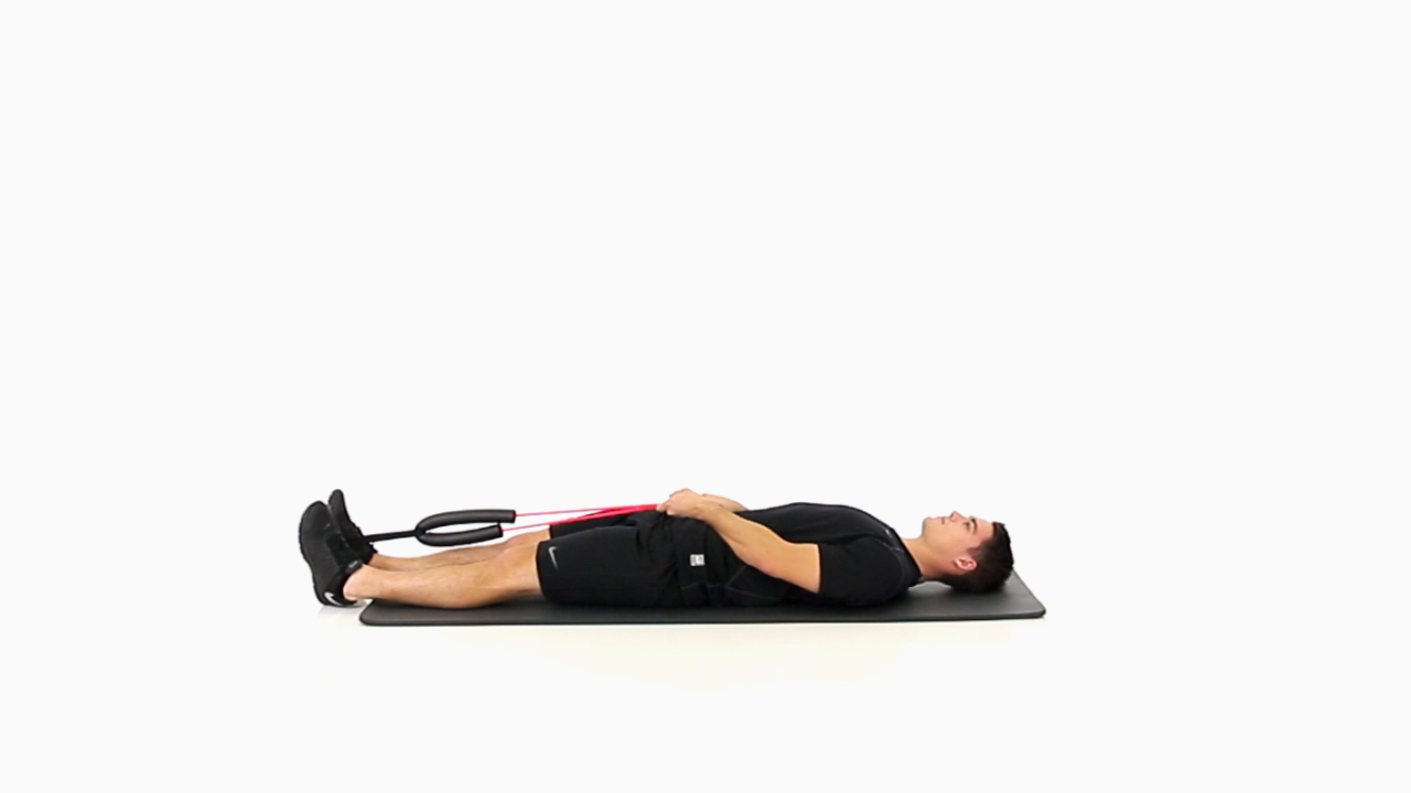 Strap Assisted Straight-Leg Stretch