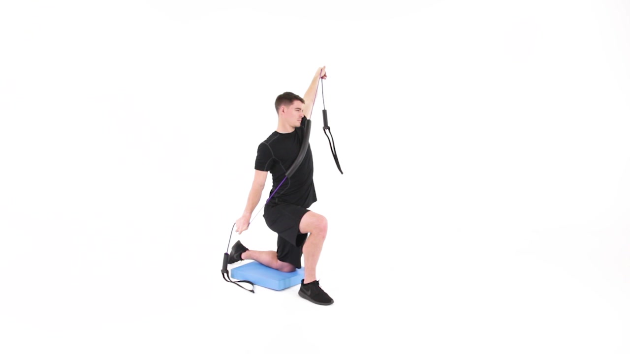 Assisted HalfKneeling Shoulder Flexion/Extension Cervical Bobbleheads
